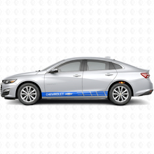 Markierte Seitenstreifen Vinyl-Aufkleber für Chevrolet Malibu_2