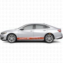 Markierte Seitenstreifen Vinyl-Aufkleber für Chevrolet Malibu_4