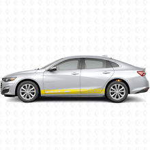 Markierte Seitenstreifen Vinyl-Aufkleber für Chevrolet Malibu_5