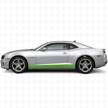 Rennstreifen Seiten Vinylaufkleber Aufkleber für Chevrolet Camaro_3
