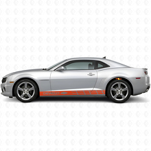 Rennstreifen Seiten Vinylaufkleber Aufkleber für Chevrolet Camaro_4