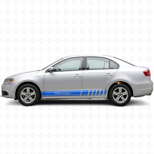 Akzentstreifen Seiten-Vinylaufkleber für Volkswagen Jetta_2