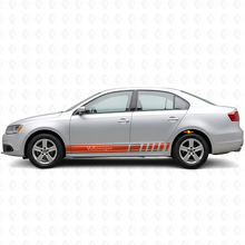 Akzentstreifen Seiten-Vinylaufkleber für Volkswagen Jetta_4