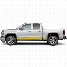 GMC Logo Streifen Seiten Vinyl Aufkleber für GMC Sierra_5