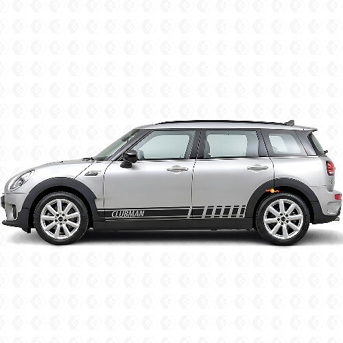 Akzentstreifen Seiten Vinyl-Aufkleber für MINI Clubman