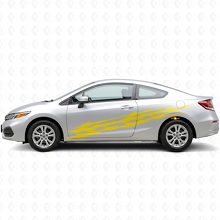 Vinyl-Aufkleber mit dreifachen Kratzspuren für Honda Civic_5