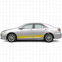 Japanischer Stil Streifen Tür Seiten Vinylaufkleber für Toyota Camry_5