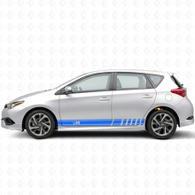 iM Symbol Streifen Seitlicher Vinyl Aufkleber Satz für Toyota Scion Autos_2