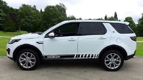 2 x mehrfarbiger Grafikstreifen, Discovery-Symbol, Autorennen, Vinyl-Aufkleber