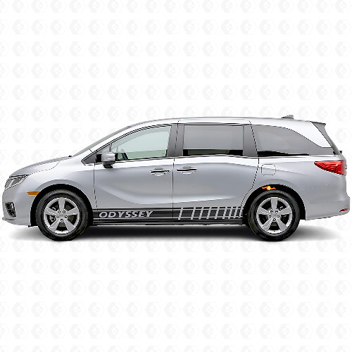 Racing-Style-Streifen Seiten Vinyl-Aufkleber für Honda Odyssey 2018-2020