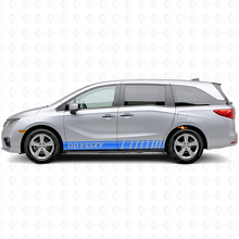 Racing-Style-Streifen Seiten Vinyl-Aufkleber für Honda Odyssey 2018-2020_2