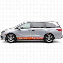 Racing-Style-Streifen Seiten Vinyl-Aufkleber für Honda Odyssey 2018-2020_4