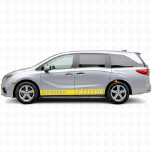 Racing-Style-Streifen Seiten Vinyl-Aufkleber für Honda Odyssey 2018-2020_5
