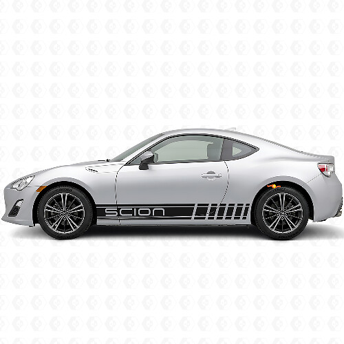 Marken-Rennstreifen Seitenvinyl-Aufkleber-Kit für Scion FR-S_1