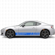 Marken-Rennstreifen Seitenvinyl-Aufkleber-Kit für Scion FR-S_2