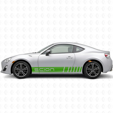Marken-Rennstreifen Seitenvinyl-Aufkleber-Kit für Scion FR-S_3