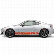 Marken-Rennstreifen Seitenvinyl-Aufkleber-Kit für Scion FR-S_4