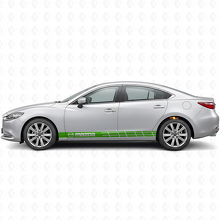 Markierte Seitenstreifen Vinyl-Aufkleber für Mazda Mazda3_3