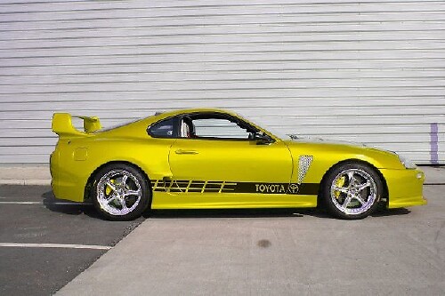 Mehrfarbiger Grafik-Aufkleber für iA / iM / TRD / Supra Car Racing