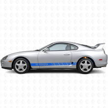 Toyota Logo Streifen Seiten Vinyl Aufkleber für Toyota Supra_2