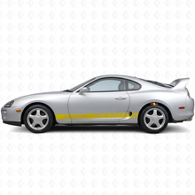 Toyota Logo Streifen Seiten Vinyl Aufkleber für Toyota Supra_5