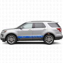 Individuelles Rennseitenstreifen-Vinyl-Aufkleber-Set für Musclecar Explorer Expedition_2