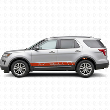 Individuelles Rennseitenstreifen-Vinyl-Aufkleber-Set für Musclecar Explorer Expedition_4