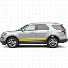 Individuelles Rennseitenstreifen-Vinyl-Aufkleber-Set für Musclecar Explorer Expedition_5
