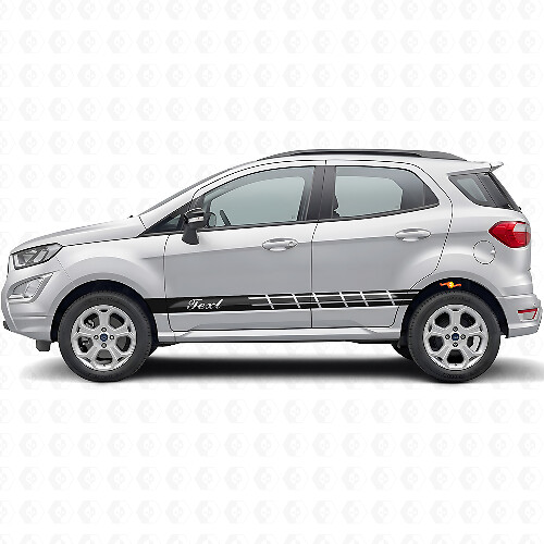 Maßgeschneidertes Rennstreifen Vinyl-Aufkleber-Set für Musclecar EcoSport GT_1