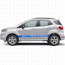 Maßgeschneidertes Rennstreifen Vinyl-Aufkleber-Set für Musclecar EcoSport GT_2