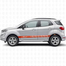 Maßgeschneidertes Rennstreifen Vinyl-Aufkleber-Set für Musclecar EcoSport GT_4