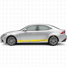 Racing Seitenstreifen Vinyl-Aufkleber Set für Lexus IS 200t 250 300_5