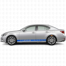 Racing Seitliche Streifen Vinyl Aufkleber Set für Lexus GS 350 F Sport / GS 450h_2