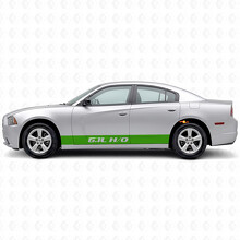 6,1L H/O Streifen Seiten Vinylaufkleber für Dodge Charger 2011-2014_3