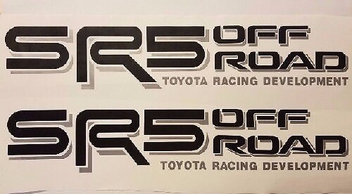 SR5 Offroad Seitenaufkleber-Set für Toyota Tacoma Tundra