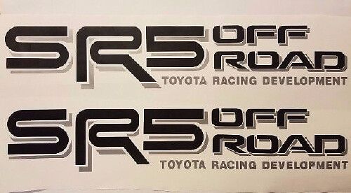 SR5 Offroad Seitenaufkleber-Set für Toyota Tacoma Tundra