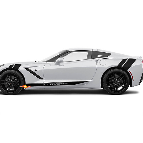 Corvette Side Door und hintere Kotflügelstreifen für Chevy Corvette
 1