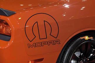 Mopar Logo Side Flare Truck Vinyl-Aufkleber Challenger Graphic Car