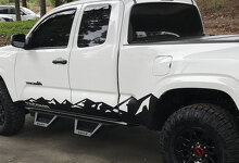 Mountain Style Seitenschweller Vinyl-Aufkleber-Set für Toyota Tacoma 2004-21_2