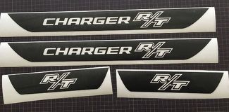 R/T Dodge Charger Vinyl Einstiegsleisten Aufkleber HEMI 2006 2007 2008 2009 2011–2018