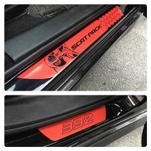Scat Pack 392 Style Türschweller Vinyl Aufkleber Set für Dodge Charger_2