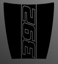 Dodge Charger 392 Daytona Style Hood Sticker Decal Scat Pack 2015 2016 2017 2018 mopar Scatpack
 2