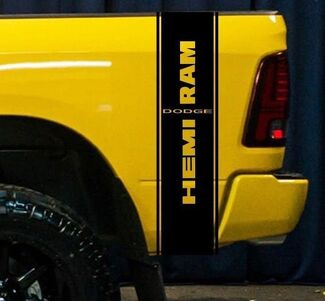 Dodge Ram 1500 RT HEMI Truck Bed Box Graphic Stripe Aufkleber Heckklappe SRT10