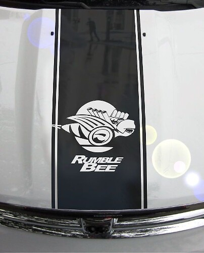 Ram Truck 1500 2500 3500 Bee Hood Streifen Vinyl Aufkleber Aufkleber Grafik DH-006D