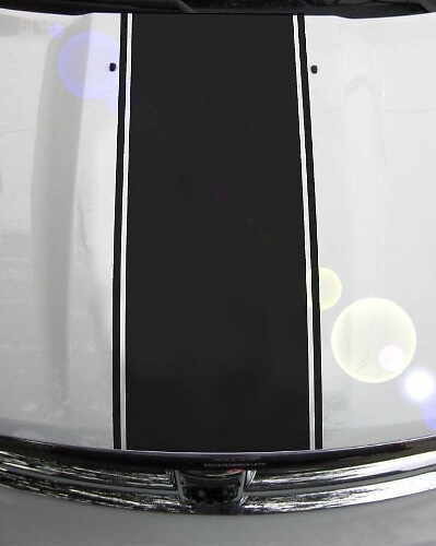 Umriss Motorhauben-Streifen Vinyl-Aufkleber für Dodge Ram 1500 2500 3500