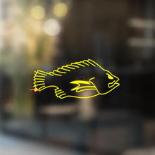 Tilapia Fisch Universeller Vinyl-Aufkleber_4