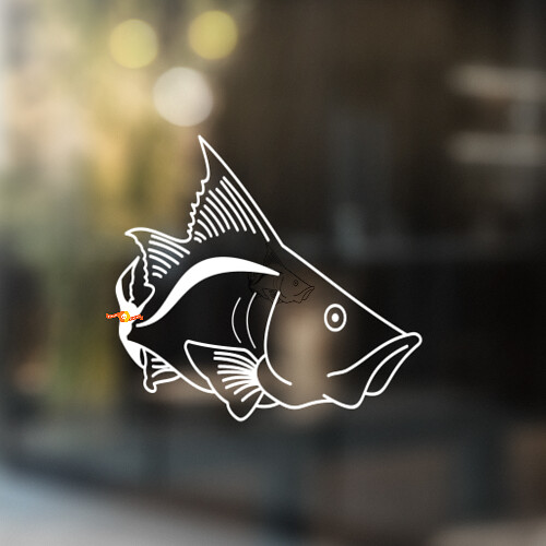 Predatory Fish Universeller Vinylaufkleber