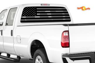Amerikanische Flagge Aufkleber Ford F250 - Aufkleber Vinyl Zubehör Powerstroke 3rd Gen