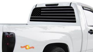 Amerikanische Flagge Banner für 94–04 Chevy S10 – Aufkleber Vinyl Aufkleber Wrap Sonoma V8