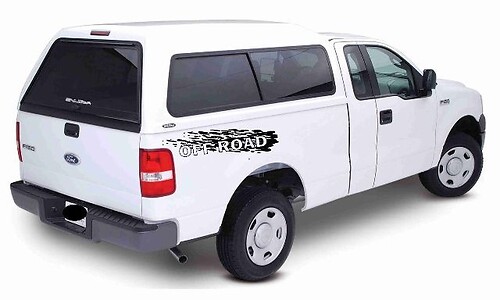 2 Stück – Off-Road-Aufkleber – für F-Aufkleber Teile Z71 Chevy Silverado GMC Sierra 4x4
